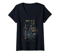 Femme Harry Potter Yule Ball Steps T-Shirt avec Col en V