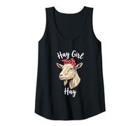 Femme Hay Girl Hay Funny Goat Lover pour Filles Débardeur
