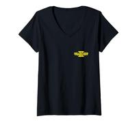 Femme Helldivers 2 Front & Back Playstation Game Taste of Freedom T-Shirt avec Col en V