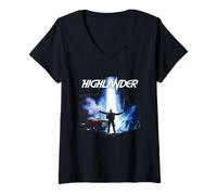 Femme Highlander 1986 : Les héros du quotidien T-Shirt avec Col en V