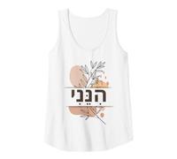 Femme Hineni Hébreu Me Voici Isaïe 6:8 Envoyez-Moi Boho Débardeur