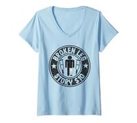 Femme Histoire des Jambes cassées de 10 $ pour se rétablir T-Shirt avec Col en V