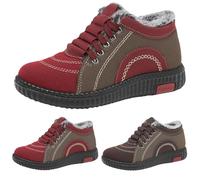 Femme Hiver Chaussures Bottes De Neige Trekking Outdoor, Bottine Antiderapante Femme Hiver, Bottine Plateforme Antidérapante Bottines Grande Taille Botte Moumoute Chaud Chaussure D'Extérieur Botte