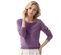 Femme Hiver Col Rond Chaud Pull DéContracté Manches Longues sans Couture Pull en Tricot Chic Tricot Grande Taille T-Shirt Manche Longue Casual Pullover Basic Couleur Unie DéContracté Hauts
