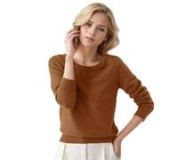 Femme Hiver Col Rond Chaud Pull DéContracté Manches Longues sans Couture Pull en Tricot Chic Tricot Grande Taille T-Shirt Manche Longue Casual Pullover Basic Couleur Unie DéContracté Hauts