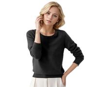 Femme Hiver Col Rond Chaud Pull DéContracté Manches Longues sans Couture Pull en Tricot Chic Tricot Grande Taille T-Shirt Manche Longue Casual Pullover Basic Couleur Unie DéContracté Hauts