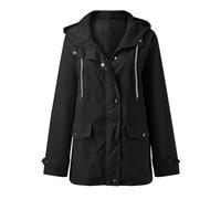 Femme Hiver Manteau Automne Veste Long Chaud Noir Trench-Coat en Velours Côtelé Manteaux Cintré La Ceinture Trench Coat Court Imperméable pour Grande Taille Parka De Bureau Chic Et Elegant