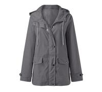 Femme Hiver Manteau Automne Veste Long Chaud Noir Trench-Coat en Velours Côtelé Manteaux Cintré La Ceinture Trench Coat Court Imperméable pour Grande Taille Parka De Bureau Chic Et Elegant