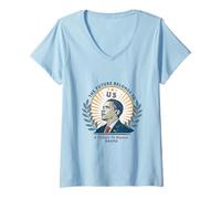 Femme Hommage à Barack Obama : L'avenir nous appartient T-Shirt avec Col en V