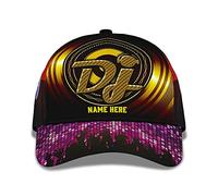 Femme Homme Casquette Baseball DJ Et LED Scintillantes Casquette De Baseball Réglable Casquette Hip Hop Respirant Trucker Cap pour Pêche Adulte Golf