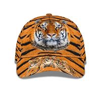 Femme Homme Casquette De Baseball Réglable Chapeaux Pare-Soleil Casquette Trucker Hip Hop Respirant Snapback Casquette Tigre Imprimé en 3D - Animal Sauvage