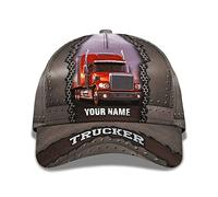 Femme Homme Casquette De Baseball Réglable Chapeaux Pare-Soleil Casquette Trucker Hip Hop Respirant Snapback Casquette Camionneur Personnalisé Imprimé en 3D - Chauffeur De Camion