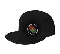 Femme Homme Chapeaux Pare-Soleil C'est dans Mon Adn. Peuple du Burkina Faso. Drapeau du Burkina Faso. Casquette Hip Hop Mode Strapback Cap Casquette De Baseball pour Adulte Golf Pêche