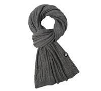 Femme Homme Echarpe en Face Longue Chaude for Couple d'automne Chaude et Confortable Froid d'hiver for Femmes châle de Couche extérieure épaissie de Couleur Unie Hiver Chaud (Grey, One Size)