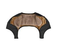 Femme Homme Épaulière Chaude Hiver Épaulière Soutien d'épaule Thermique Double Support d'épaule Auto-Chauffant Protège-épaule Doux Poncho de Cape Anti-froid Soulagement Douleur pour Maison Bureau