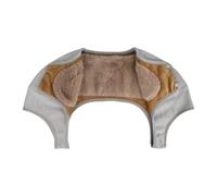 Femme Homme Épaulière Chaude Hiver Épaulière Soutien d'épaule Thermique Double Support d'épaule Auto-Chauffant Protège-épaule Doux Poncho de Cape Anti-froid Soulagement Douleur pour Maison Bureau