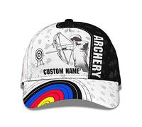Femme Homme Snapback Casquette Tir À l'arc Homme Casquette De Baseball Réglable Chapeaux Pare-Soleil Séchage Rapide Strapback Cap pour Adulte Sport Camping