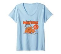 Femme Hooters The One and Only Original Wing Joint Vintage T-Shirt avec Col en V