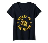 Femme Horizon Forbidden West Valley of The Fallen T-Shirt avec Col en V