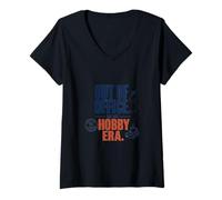 Femme Hors du Bureau à l'ère de Mes Loisirs T-Shirt avec Col en V