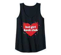 Femme Hot Girl Book Club de Lecture communautaire esthétique littéraire Débardeur