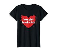 Femme Hot Girl Book Club de Lecture communautaire esthétique littéraire T-Shirt