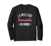 Femme Humour Cadeau Personnalisé BFF Prénom Bernadette Manche Longue