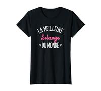 Femme Humour Cadeau Personnalisé BFF Prénom Solange T-Shirt