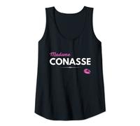 Femme Humour femme caractère-Madame conasse-Je suis une connasse Débardeur
