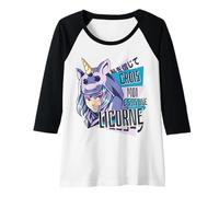 Femme Humour Licorne Femme Ado Je suis Une Licorne Anime Manga Manche Raglan