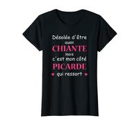 Femme Humour Picardie fille chiante femme Picarde T-Shirt