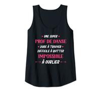 Femme Humour Professeur de danse Femme super Prof de danse Débardeur