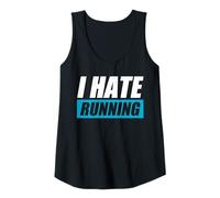 Femme I Hate Running Jogg Coureur Course drôle Débardeur