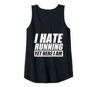 Femme I Hate Running Jogg Coureur Course drôle Débardeur