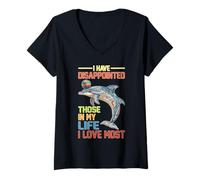Femme I Have Disappointed Those In My Life I Love Most T-Shirt avec Col en V