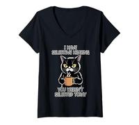 Femme I Have Selective Hearing You Weren't Selected Today T-Shirt avec Col en V
