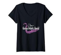 Femme I Love George Frideric Handel Musique Classique Compositeur Art T-Shirt avec Col en V