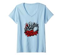 Femme Idées du Philosophe de l'illumination John Locke T-Shirt avec Col en V