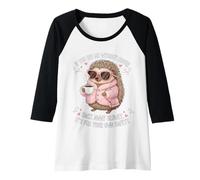 Femme If You See Me Without Coffee Back Away Slowly Funny Femme Manche Raglan