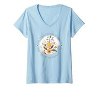 Femme Il a Les Yeux rivés sur Le Sparrow Boho T-Shirt avec Col en V