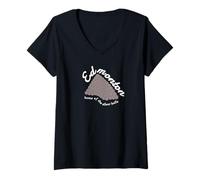 Femme Illustration drôle d'Edmonton Alberta T-Shirt avec Col en V
