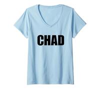 Femme I'm Chad T-Shirt avec Col en V