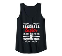 Femme I'm Just Here for Concession Stand - Baseball Sister Débardeur