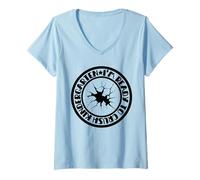 Femme I'm Ready to Crush Kindergarten Funny Rack To School T-Shirt avec Col en V