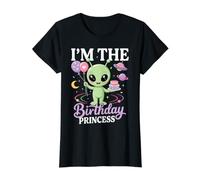 Femme I'm The Birthday Princess Alien Party T-Shirt Graphique avec Valeur
