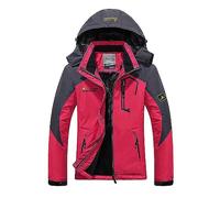 Femme Imperméable Militaire Combat Veste Soft Shell Polaire Tactiques Blousons avec Multi-Poches Capuche Amovible Veste Imperméable Coupe-Vent Voyage Décontracté Respirant Manteau Parka