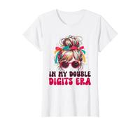Femme in My Double Digits Era - Les Filles fêtent Leurs 10 Ans T-Shirt Graphique avec Valeur
