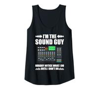 Femme Ingénieur du Son I'm The Sound Guy Nobody Débardeur