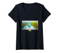 Femme Invincible I'm The Clone Sad Mauler In Jail Cell T-Shirt avec Col en V