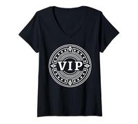 Femme Invité d'honneur VIP T-Shirt avec Col en V